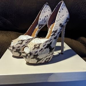 Steve Madden Krona Natural Snake